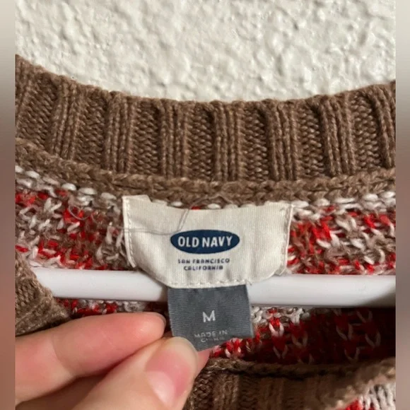 Fair Isle Women's Sweater - Picture 3 of 5